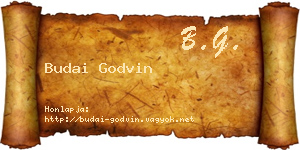 Budai Godvin névjegykártya